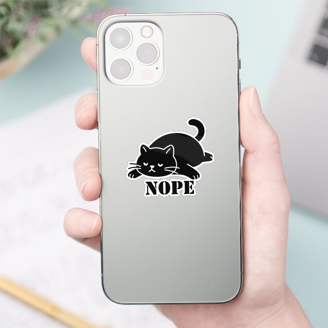 NOPE Cat Funny for Cat Lovers (Phone)