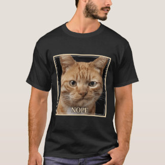 Nope Cat T-Shirt