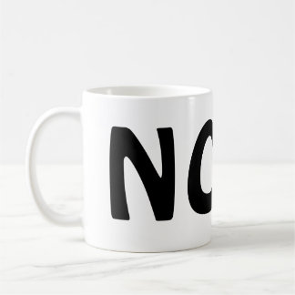 Nope coffee cup