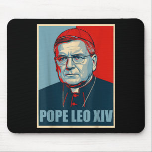 Nope Da Pope From Chicago Leo Xiv Provost Tee  Mouse Pad