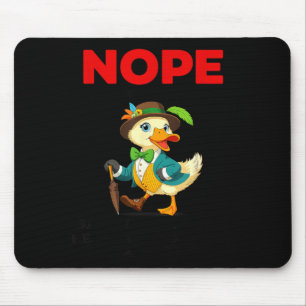 Nope I Cant Go to Hell Satan Has Restraining Order Mouse Pad