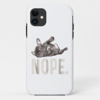 Nope Lazy French Bulldog Lover Gift