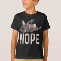 Nope Lazy French Bulldog Lover Gift