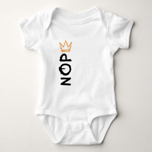 Nope No Kings America Democracy Anti-Trump I Baby Bodysuit