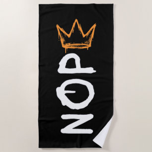 Nope No Kings America Democracy Anti-Trump I Beach Towel