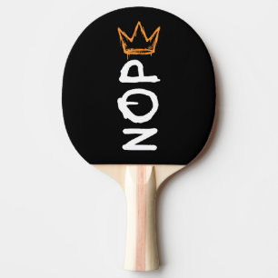 Nope No Kings America Democracy Anti-Trump I Ping Pong Paddle