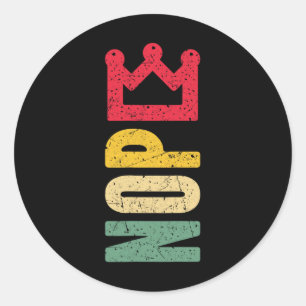 Nope No Kings In America 4th Of July Usa Patriotic Classic Round Sticker