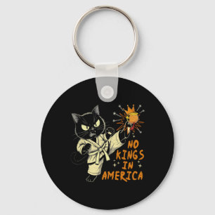 Nope No Kings In America Funny Trump We The People Key Ring