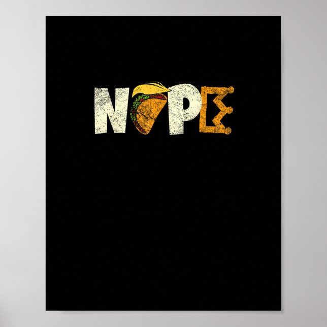 Nope No Kings In America We The People Political  Poster (Front)