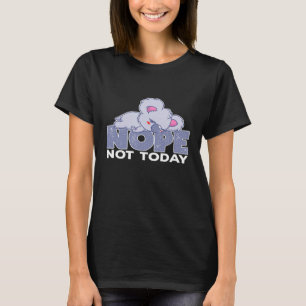 Nope Not Today Sleeping Koala Bear Animal T-Shirt