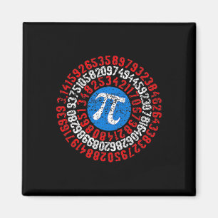 Nope Pi Day Funny Face Mask Teacher Student Quaran Magnet