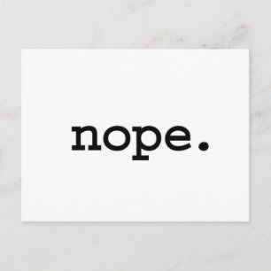 nope. postcard