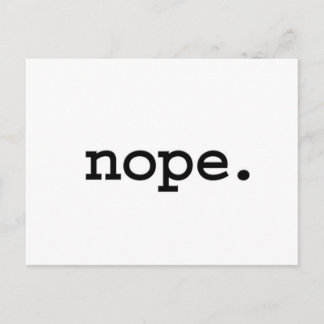 nope. postcard