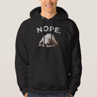 Nope Shih Tzu Dog Puppy Pet Animal Men Women Hoodie