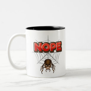 nope Two-Tone coffee mug