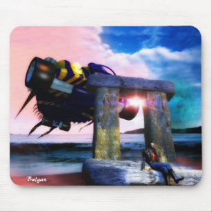 NORA, BACK TO THE FUTURE ,Science Fiction,Sci-Fi Mouse Pad