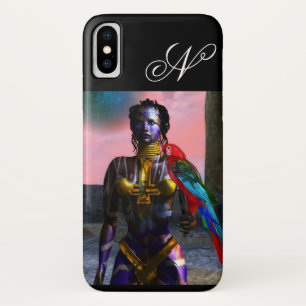 NORA CYBER WARRIOR MONOGRAM iPhone X CASE