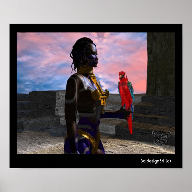 NORA CYBER WARRIOR POSTER (Front)