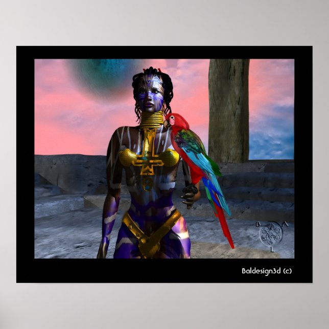 NORA CYBER WARRIOR POSTER (Front)