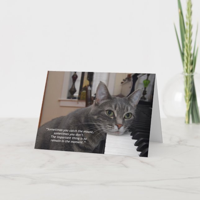 Nora Quote 7"x5" Folded Greeting Card (Front)