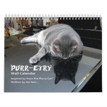 Nora The Piano Cat Purr-etry Calendar