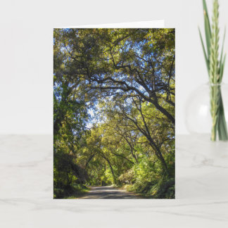NorCal Nature Greeting Card: Valley Oaks Card
