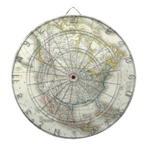 Nord America. Dartboard