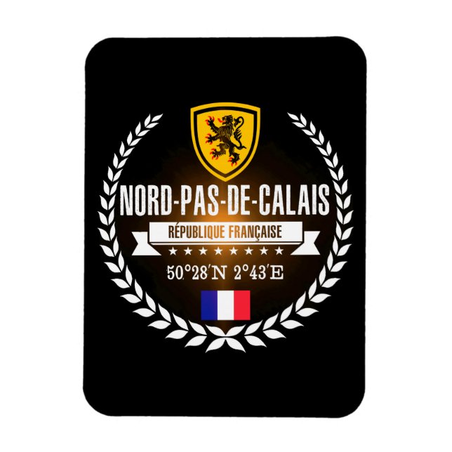 Nord-Pas-de-Calais Magnet (Vertical)