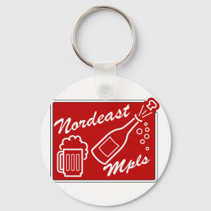Nordeast Minneapolis Key Ring
