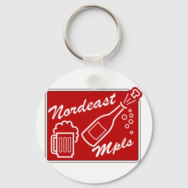 Nordeast Minneapolis Key Ring (Front)