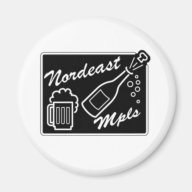 Nordeast Minneapolis Magnet (Front)