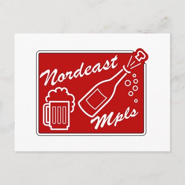 Nordeast Minneapolis Postcard (Front)