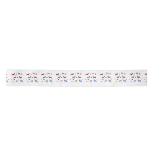 Nordic Animals Twin Baby Shower Ribbon Satin Ribbon