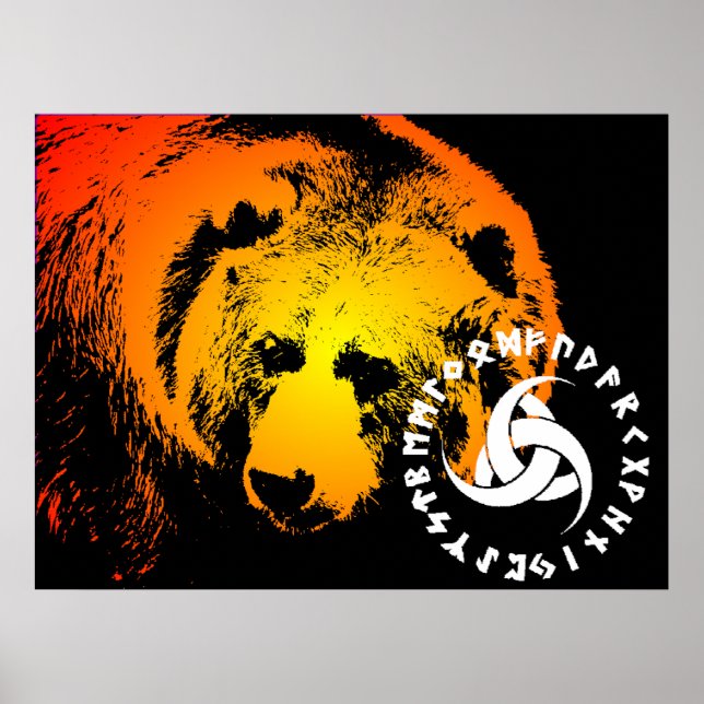 Nordic Bear Poster (Front)
