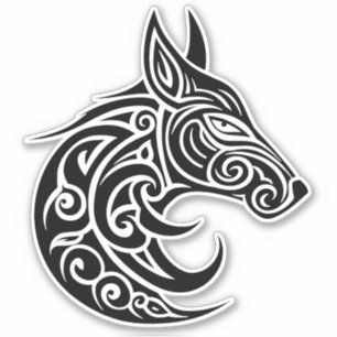 Nordic Celtic Knotwork Fox