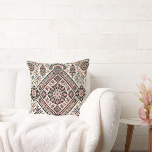 Nordic Charm: Super Detailed Embroidered  Cushion