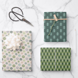 Nordic Christmas Classics Wrapping Paper Sheets 