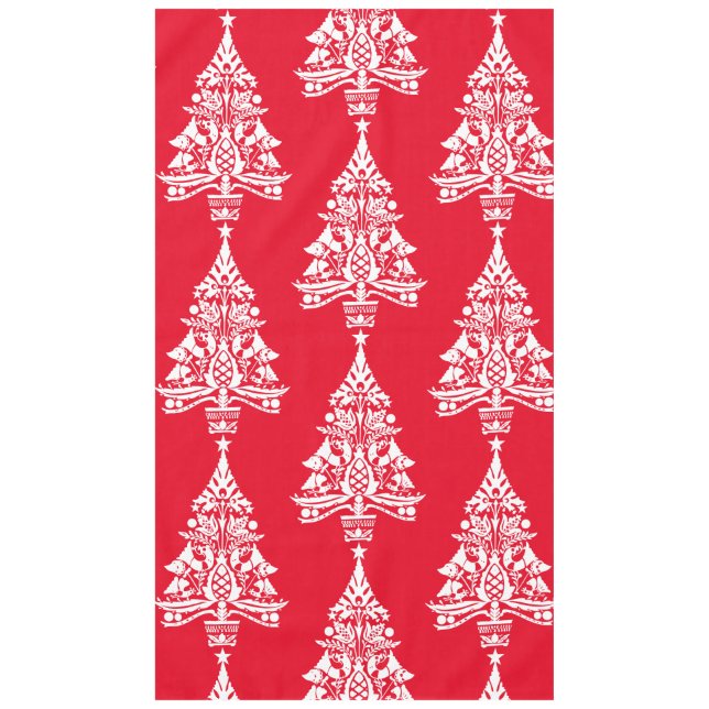 Nordic Christmas Decorations Tablecloth (Front)