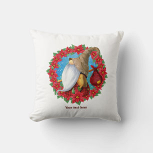 Nordic Christmas Gnome Cushion