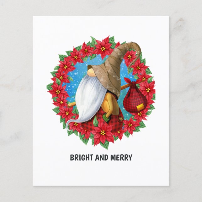 Nordic Christmas Gnome Flyer (Front)