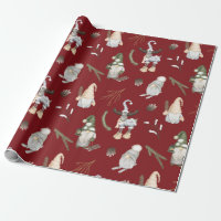 Nordic Christmas Pattern Wrapping Paper