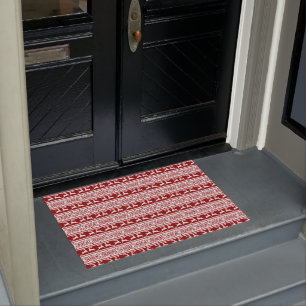 Nordic Christmas Scandinavian Reindeer Doormat