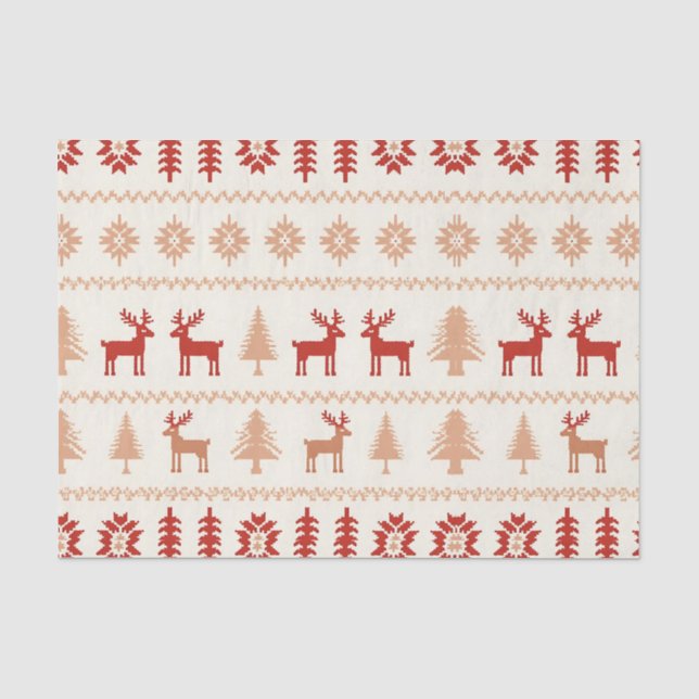 Nordic Christmas  Tissue Paper (Front)