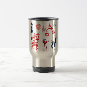 NORDIC CHRISTMAS TRAVEL MUG