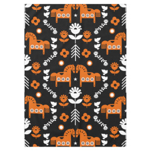 Nordic Data Horse Home Decor  Tablecloth