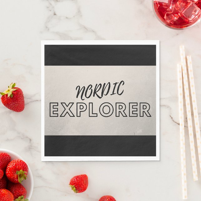 Nordic Explorer Napkins (Creator Uploaded)