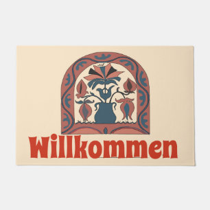 Nordic Folk Art, Personalise Floor Mat
