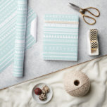 Nordic Folk Print Holiday Wrapping Paper<br><div class="desc">You can find additional coordinating items in our "Christmas Ornaments Collection".</div>