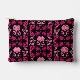 Nordic Forest Mushroom Folk Art Accessory Pouch