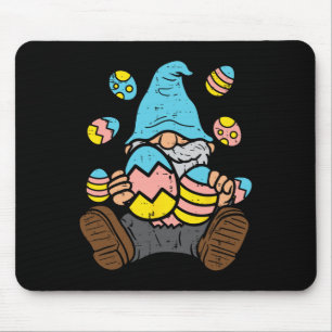 Nordic Garden Gnome Eggs Easter Egg Hunt Hunting T Mouse Pad
